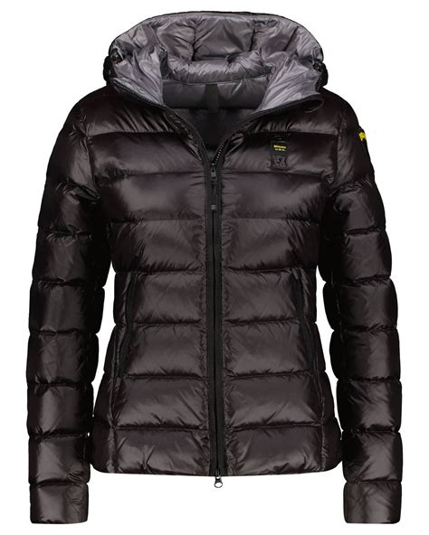 blauer jacke damen schwarz|blauer damen.